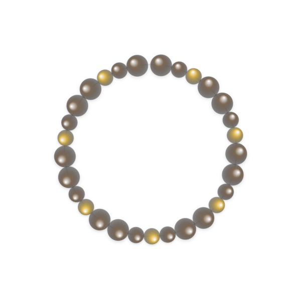 Blue Tiger Eye & Clear Smoky Quartz Bracelet – 9C2F81